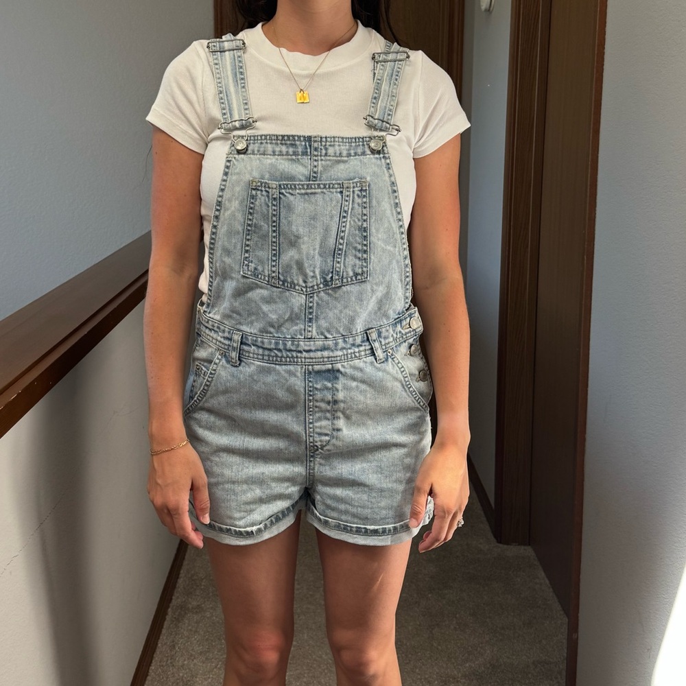 Top Shop Denim Overalls Women’s